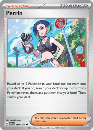 Perrin 160/167 - Uncommon Reverse Holo