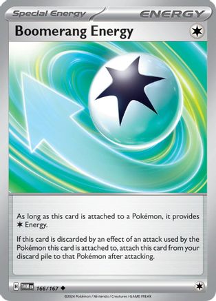 Boomerang Energy 166 - Uncommon Reverse Holo