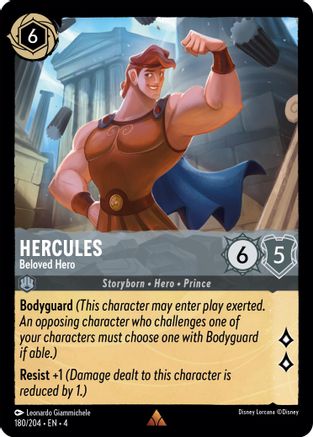 Hercules (Beloved Hero) - 180/204 - Rare (Foil)