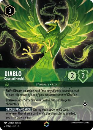 Diablo (Devoted Herald) - 211/204 - Enchanted