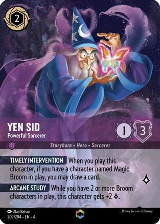 Yen Sid (Powerful Sorcerer) - 209/204 - Enchanted