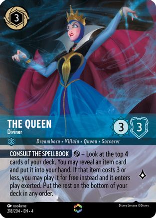 The Queen (Diviner) - 218/204 - Enchanted