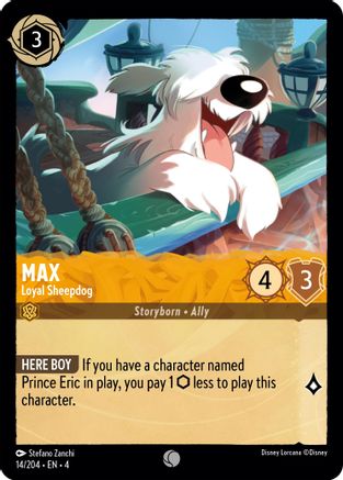 Max (Loyal Sheepdog) - 14/204 - Common (Foil)