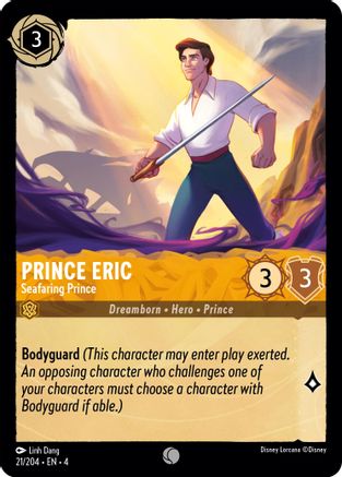 Prince Eric (Seafaring Prince) - 21/204 - Common (Foil)