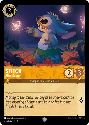 Stitch (Alien Dancer) - 23/204 - Common (Foil)