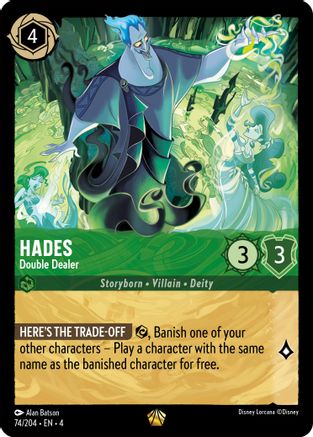 Hades (Double Dealer) - 74/204 - Legendary (Foil)