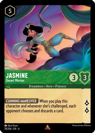 Jasmine (Desert Warrior) - 78/204 - Rare