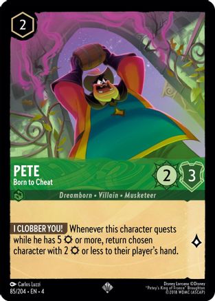 Pete (Born to Cheat) - 85/204 - Super Rare (Foil)