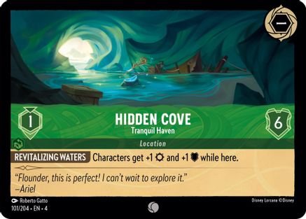 Hidden Cove (Tranquil Haven) - 101/204 - Common (Foil)