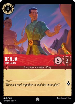 Benja (Bold Uniter) - 104/204 - Common (Foil)