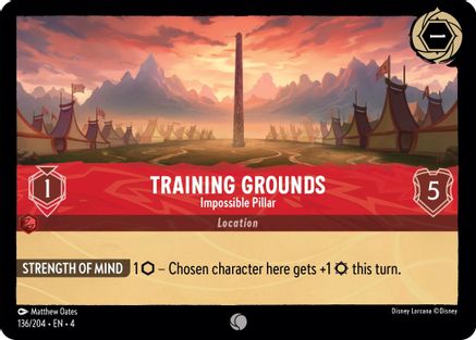 Training Grounds (Impossible Pillar) - 136/204 - Common (Foil)