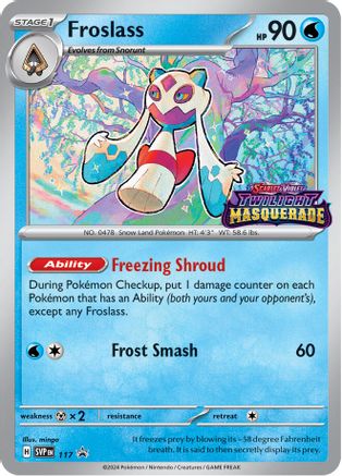 Froslass 117 - Promo