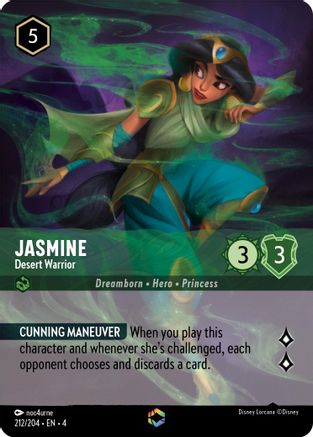 Jasmine (Desert Warrior) - 212/204 - Enchanted