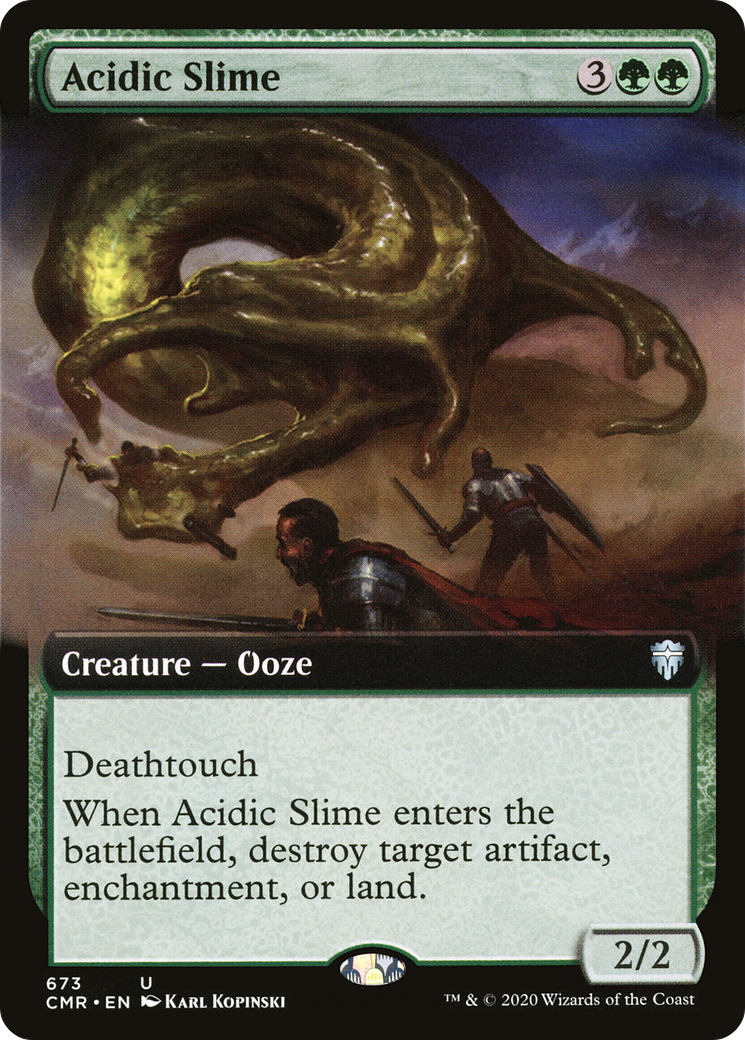 Acidic Slime (Extended Art) (CMR-673)