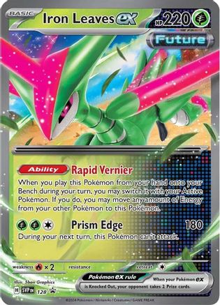 Iron Leaves ex 128 - Holofoil - Promo