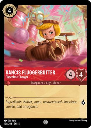 Rancis Fluggerbutter (Chocolate Charger) - 108/204 - Common (Foil)