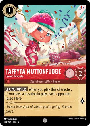 Taffyta Muttonfudge (Crowd Favorite) - 114/204 - Common (Foil)