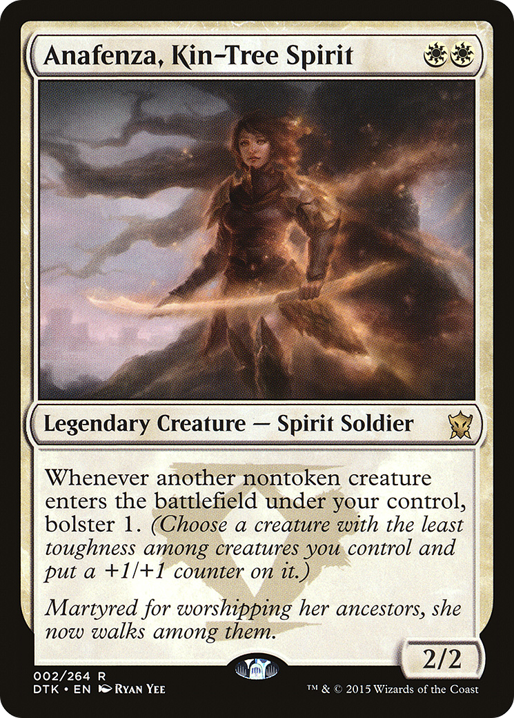 Anafenza, Kin-Tree Spirit (DTK-002)  Foil