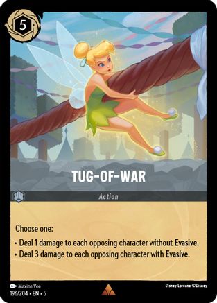 Tug-of-War - 196/204 - Rare (Foil)