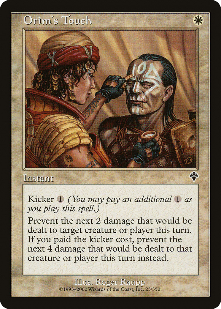 Orim's Touch (INV-023)  Foil