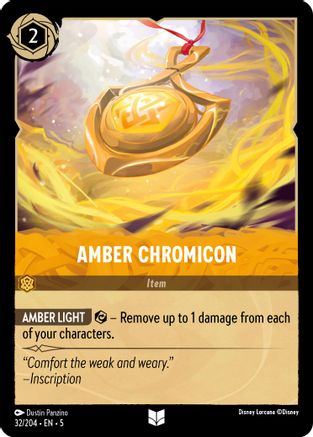 Amber Chromicon - 32/204 - Uncommon (Foil)