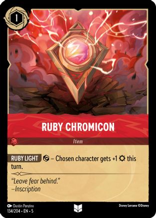 Ruby Chromicon - 134/204 - Uncommon (Foil)