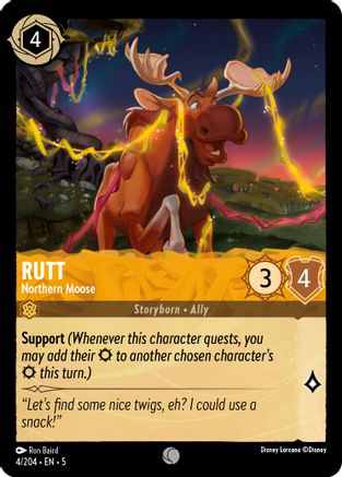 Rutt (Northern Moose) - 4/204 - Common (Foil)