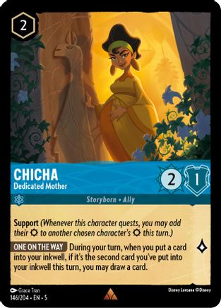 Chicha (Dedicated Mother) - 146/204 - Rare (Foil)