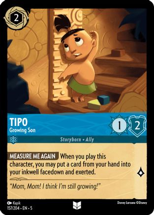 Tipo (Growing Son) - 157/204 - Uncommon (Foil)