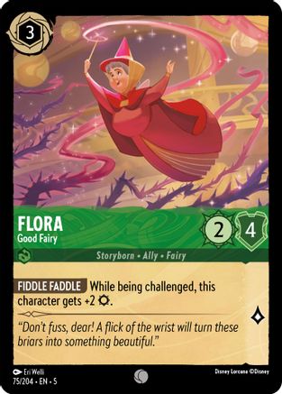 Flora (Good Fairy) - 75/204 - Common (Foil)