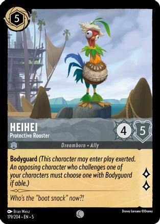 HeiHei (Protective Rooster) - 179/204 - Common (Foil)