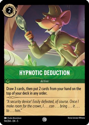 Hypnotic Deduction - 94/204 - Common (Foil)