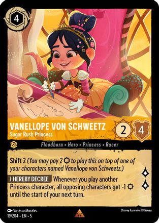 Vanellope von Schweetz (Sugar Rush Princess) - 19/204 - Rare (Foil)