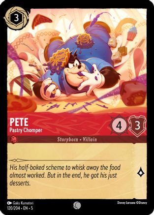 Pete (Pastry Chomper) - 120/204 - Common (Foil)