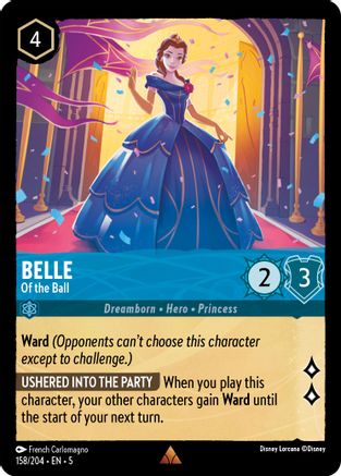 Belle (Of the Ball) - 158/204 - Rare (Foil)