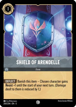 Shield of Arendelle - 200/204 - Common (Foil)