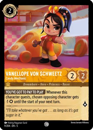 Vanellope von Schweetz (Candy Mechanic) - 9/204 - Common (Foil)