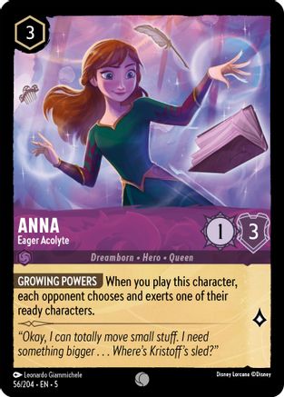 Anna (Eager Acolyte) - 56/204 - Common (Foil)
