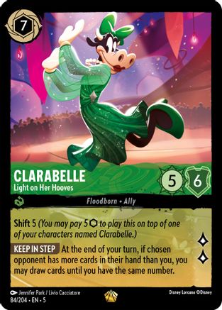 Clarabelle (Light on Her Hooves) - 84/204 - Legendary