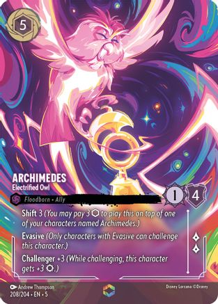 Archimedes (Electrified Owl) - 208/204 - Enchanted