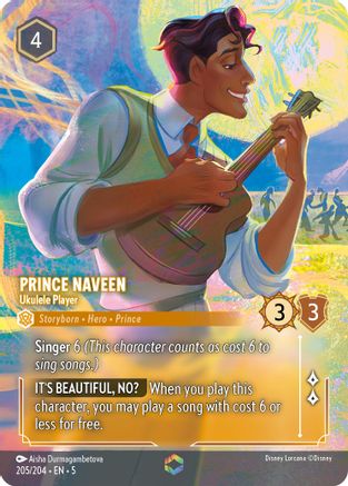 Prince Naveen (Ukulele Player) - 205/204 - Enchanted