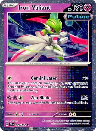 Iron Valiant (Cosmos Holo) 079/162  - Holofoil Miscellaneous Cards & Products - Uncommon
