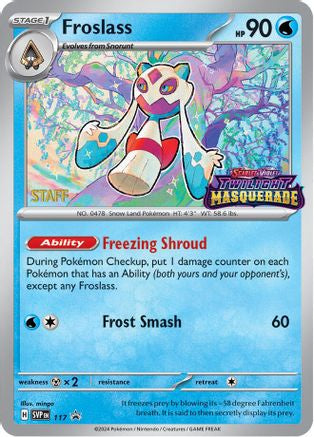 Froslass (Prerelease) [Staff] 117 - Promo