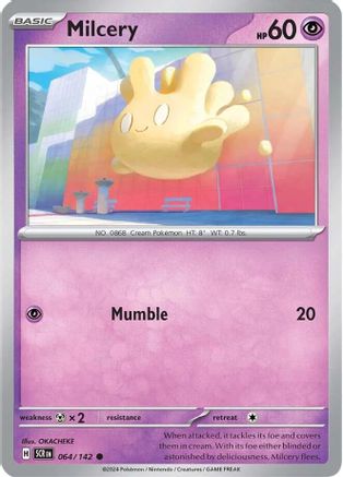 Milcery 064/142  SV07 Stellar Crown - Common