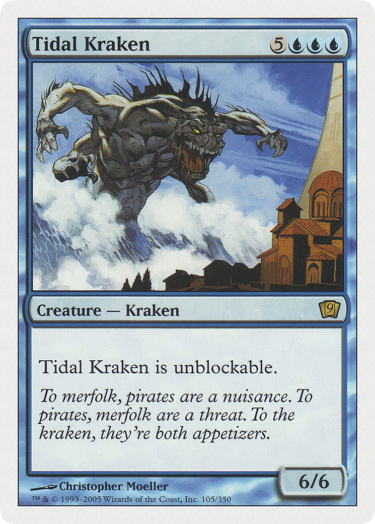 Tidal Kraken (9ED-105)  Foil