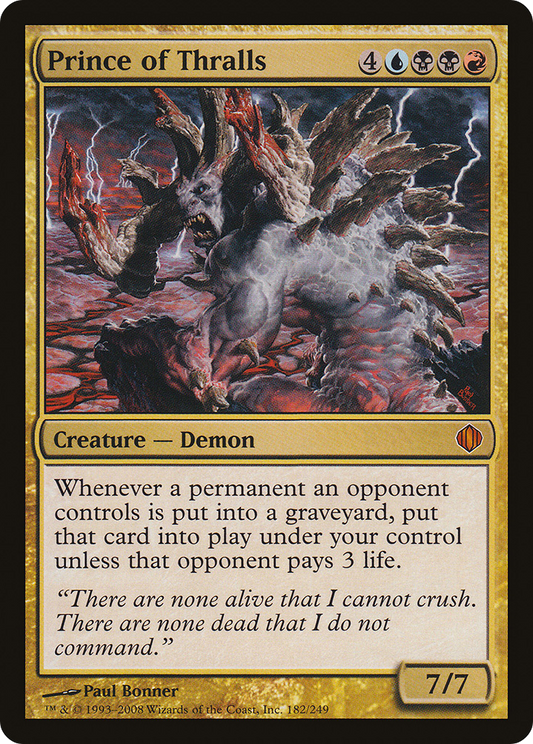 Prince of Thralls (ALA-182)  Foil