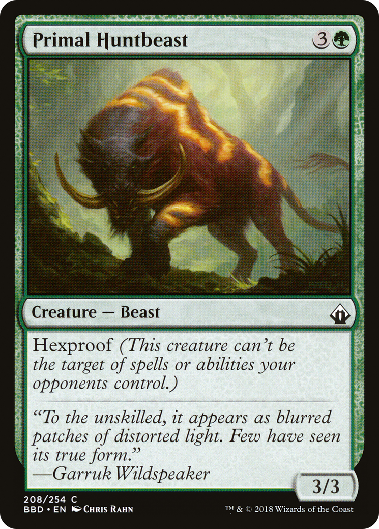 Primal Huntbeast (BBD-208)  Foil