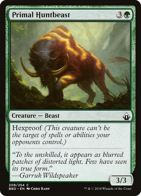 Primal Huntbeast (BBD-208)  Foil