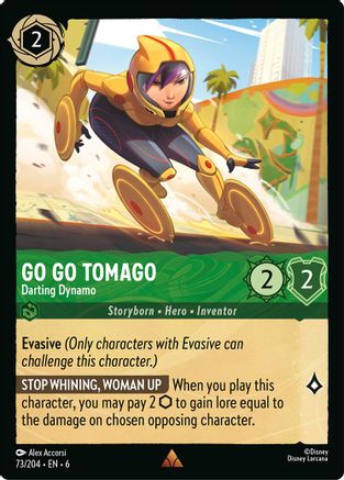 Go Go Tomago (Darting Dynamo) - 73/204 - Rare