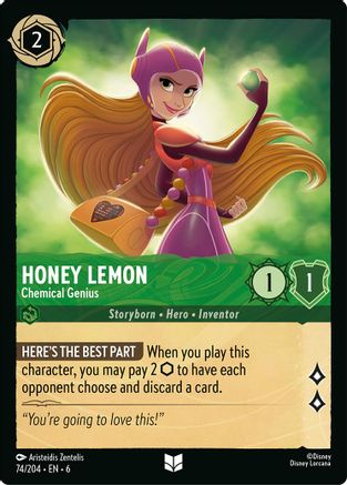 Honey Lemon (Chemical Genius) - 74/204 - Uncommon
